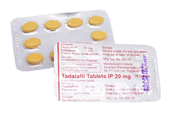 Tadalafil Tablets IP 20mg